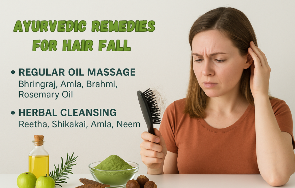Ayurvedic remedies for hair fall