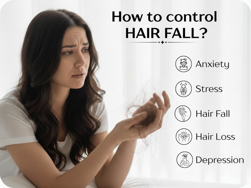 How to Control Hair Fall Naturally